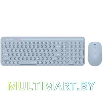 Комплект клавиатура + мышь A4Tech Fstyler FG3300 Air (синий)